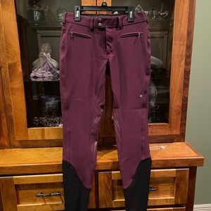 maroon samshield breeches